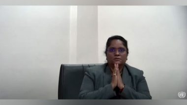 Mumbai 26/11 Terror Attacks Survivor Anjali Kulthe Shares Her Sorrow and Trauma at UNSC (Watch Video)