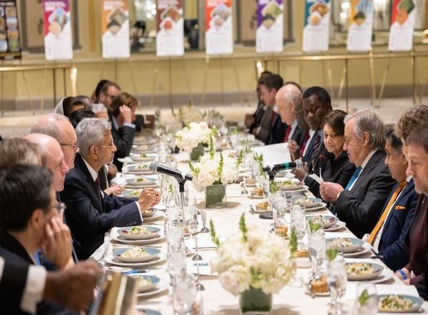 World News | Jaishankar Hosts UN Chief, UNSC Member State for 'millet Lunch' in New York