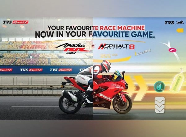 Business News | TVS Motor Company Introduces TVS Apache RR 310 in Gameloft's Asphalt 8: Airborne