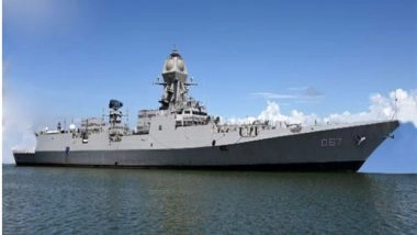 India News | Mumbai: India Made Destroyer 'Mormugao' to Be Commissioned on Dec 18