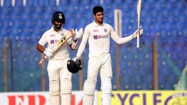 Sports News | India Set 513-run Target for Bangladesh in Second Test; Gill, Pujara Score Tons