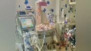 Business News | Manipal Hospital Old Airport Road Successfully Carried out Bedside ECMO in Neonatal ICU, Saves Smallest Low Birth Weight Newborn Baby