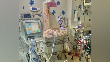 Business News | Manipal Hospital Old Airport Road Successfully Carried out Bedside ECMO in Neonatal ICU, Saves Smallest Low Birth Weight Newborn Baby