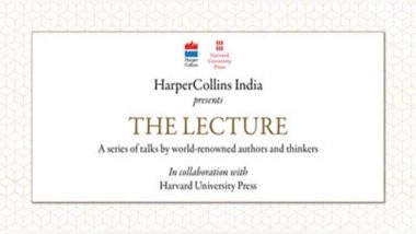 Business News | HarperCollins and Harvard University Press Announce THE LECTURE, a Series of Talks by World-renowned Authors and Thinkers