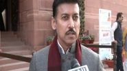 India News | People Who Gave Birth to Terrorism Should Not Teach Us Lessons: BJP's Rajyavardhan Rathore