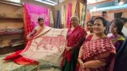 Business News | Centre Supporting Weaving Community, Says Sitharaman at Handloom Sari Festival