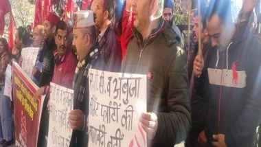 India News | CITU Protests Closure of Two  Cement Factories in Himachal Pradesh