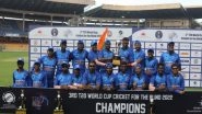 Sports News | Sunil Ramesh, Ajay Kumar Reddy Lead India to Their Hat-trick Blind T20 World Cup Title