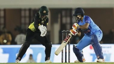 Sports News | Australia Hold Nerves to Clinch Seven-run Win over India in Fourth T20I Despite Richa's Late Flourish