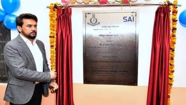 Sports News | Anurag Thakur Visits SAI's Patiala, Sonipat Centres; Inaugurates Projects Worth 85 Crore
