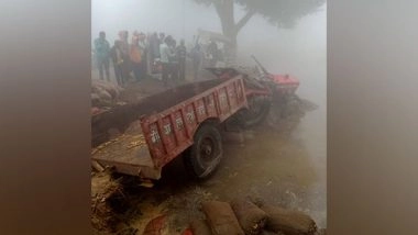 India News | 2 Killed as Tractor-trolley Overturns in UP's Mainpuri