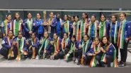 Sports News | FIH Women's Nations Cup Winning Team India Receives Warm Welcome in Delhi