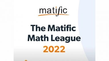 Business News | Matific Math League 2022 Witnesses a Record-breaking Million Participants, Noida Bal Bharti Public School Wins