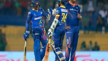 Sports News | Lanka Premier League: Kandy Falcons Down Dambulla Aura by 39 Runs