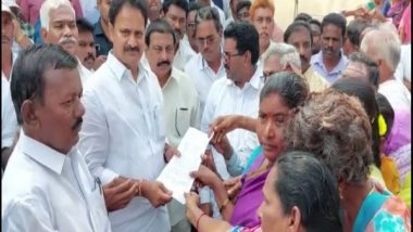 India News | Villagers Lodged a Complaint to MP Mopidevi About Forceful Possession of  Their Land