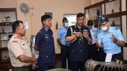 World News | Bangladesh Air Force Chief Visits Barrackpore Air Force Station in West Bengal, Interacts with Personnel