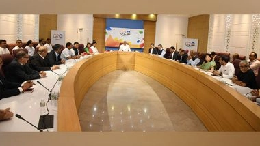 World News | Gujarat CM Bhupendra Patel Unveils Logo, Website, and Social Media Handles of Urban-20