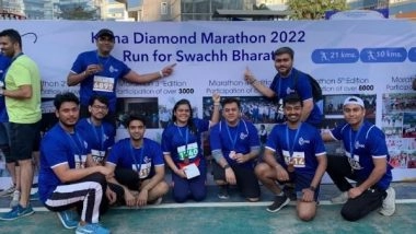 Business News | Ginesys Walkathon Inspires Employees to Run for Swachh Bharat Marathon and More