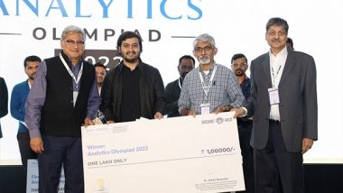 Business News | Shiv Nadar University (Institution of Eminence), Delhi-NCR Announces Winners of Analytics Olympiad 2022