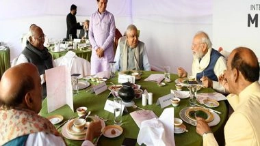 India News | PM Modi, Kharge Enjoy Millet Lunch Together After Congress President's Dog Remark