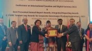 Business News | RailTel Bags South Asian Federation of Accountants (SAFA) Award for Its Annual Report