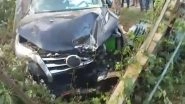 India News | Andhra Pradesh: YSRCP MLA, Family Safe After Meeting with Car Accident Due to Dense Fog