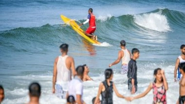 India News | 14 Persons, Including 2 Children, Rescued from Drowning off Goa's Beaches over Weekend