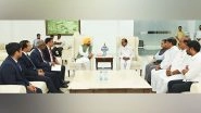 India News | Punjab CM Meets His Telangana Counterpart in Hyderabad