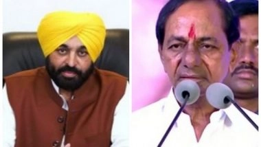 India News | Hyderabad: Bhagwant Mann Calls on KCR. Discuss National Politics