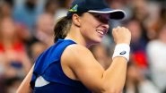 Sports News | World No.1 Swiatek Leads Australian Open Entry List