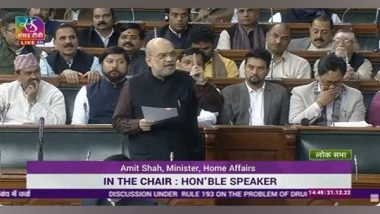 India News | Mapped Drug Network Across States, Criminals Will Be Behind Bars No Matter How Big They Are: Amit Shah in Lok Sabha