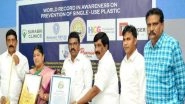 India News | Andhra Pradesh: GVMC Enters Wonder Book of Records for Pledge Against Single-use Plastic