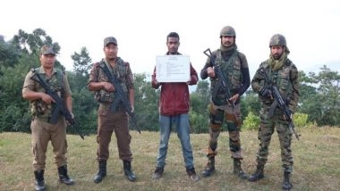 India News | ULFA (I) Active Cadre Apprehended by Assam Rifles from Arunachal Pradesh