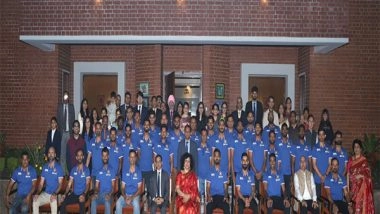 World News | Indian High Commissioner to Bangladesh Hosts Indian Cricket Team in Dhaka