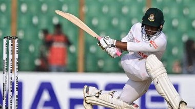 Sports News | BAN Vs IND, 2nd Test: Unadkat Provides Breakthrough; Shakib, Mominul Guide Hosts to 82/2 at Lunch