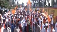 India News | Karnataka: Panchamasali Lingayat Hold Padayatra in Belagavi for Reservation