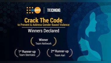 Business News | Global Youth Innovators Crack the Code on Gender-based Violence: Inclusiveness Rating Tool Wins UNFPA India Hackathon