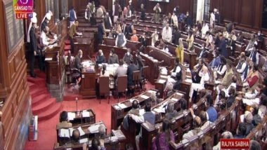 India News | Opposition Stage Walkout in Rajya Sabha over Piyush Goyal's Remarks on Bihar, India-China Clash