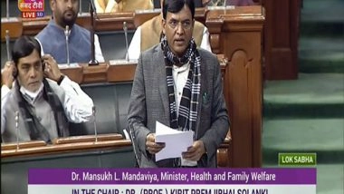 India News | Started Random RT-PCR Sampling of Passengers at International Airports: Mansukh Mandaviya on Covid Situation