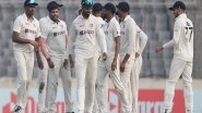 Sports News | BAN Vs IND, 2nd Test: Ashwin, Umesh Yadav's Four-wicket Hauls Help India Dominate Bangladesh (Stumps, Day 1)