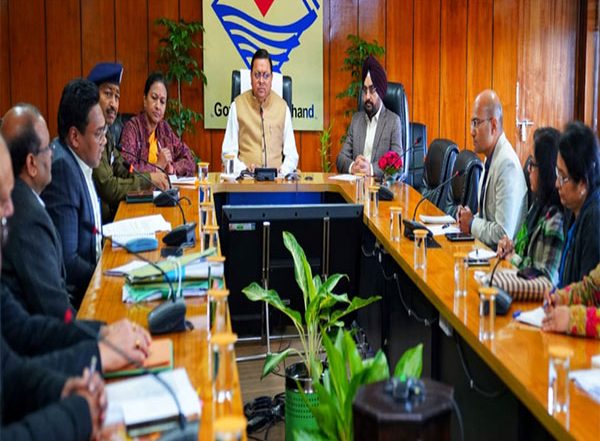 India News | CM Dhami Held Meeting at Secretariat over Booster Dose Campaign Installation