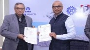 Business News | TATA Projects, CSIR-IIP Ink MoU for Clean Energy Solutions