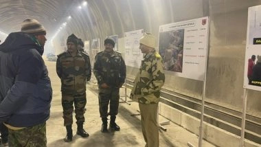 India News | ADG Border Roads Inspects Sela Tunnel Project Works