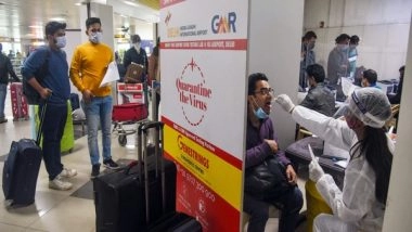 India News | Covid Test Mandatory for 2pc Arriving Int'l Pax, Airlines Directed to Ensure Compliance Ernational Passengers to Undergo Covid Tests on Arrival Amid Surge