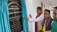 India News | Tripura: Manik Saha Inaugurates New School in Sabroom