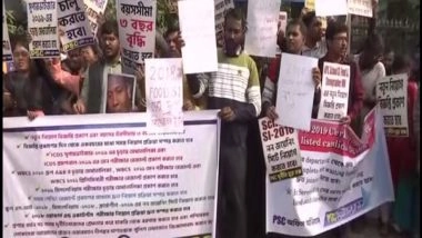 India News | Kolkata Forum Stages Protest, Demands Pending Govt Exams Be Held Kolkata