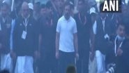 India News | Rahul-Gandhi-led Bharat Jodo Yatra Resumes from Sohna in Haryana