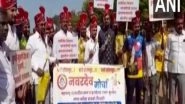 India News | Maharashtra: Bachelors Wearing Sehras Take out Procession to Highlight Gender Imbalance