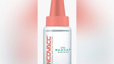 India News | Bharat Biotech's Nasal Covid Vaccine for Adults Gets Centre's Nod, to Be Availabile in Private Hospitals