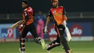 Sports News | IPL 2023 Auction: Delhi Capitals Acquire Manish Pandey for INR 2.40 Crore; Will Jacks Goes to RCB